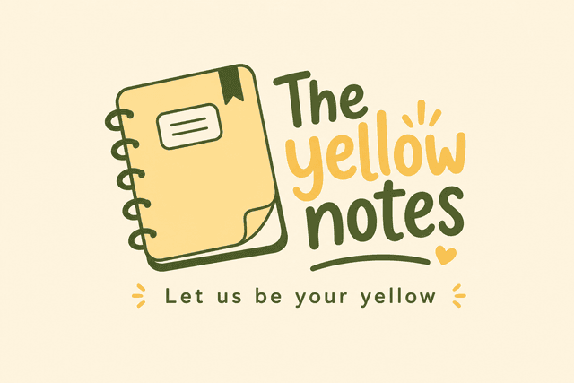 The Yellow Notes — Let us be your yellow